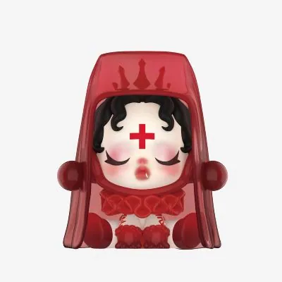 Skullpanda Bloody Knight figure — Ancient Castle series, official Pop Mart render