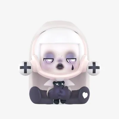 Skullpanda Nurse figure — Ancient Castle series, official Pop Mart render