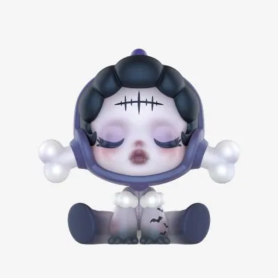 Skullpanda Phantom figure — Ancient Castle series, official Pop Mart render