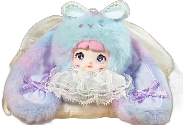Nommi Blueberry Cheese Pie plush figure from the Baby Sweetheart Bunny series — official TOP TOY render